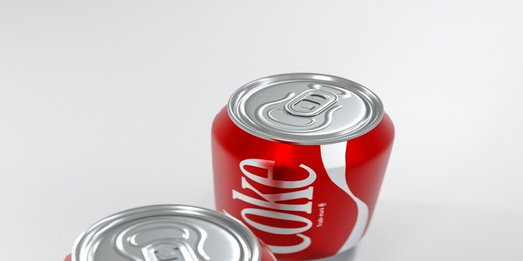 soda cans